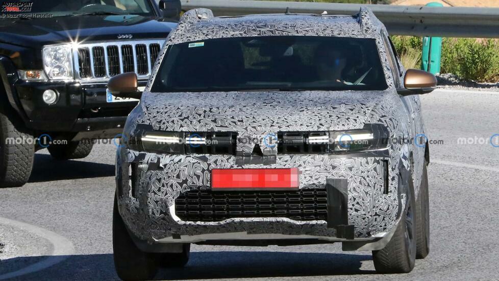 Dacia Duster (2024) als Erlkönig