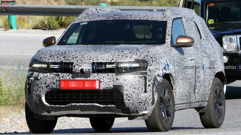 Dacia Duster (2024) als Erlkönig