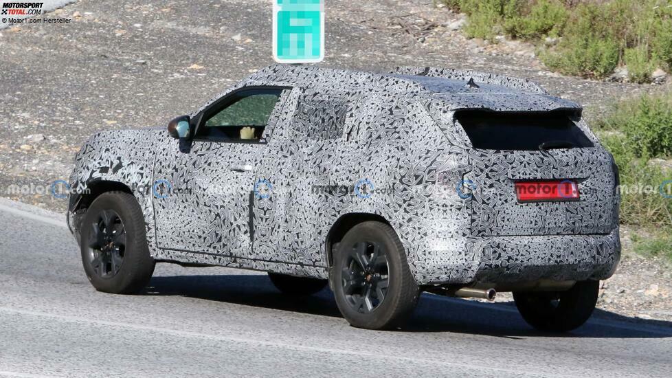 Dacia Duster (2024) als Erlkönig