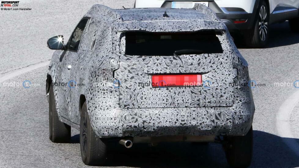 Dacia Duster (2024) als Erlkönig