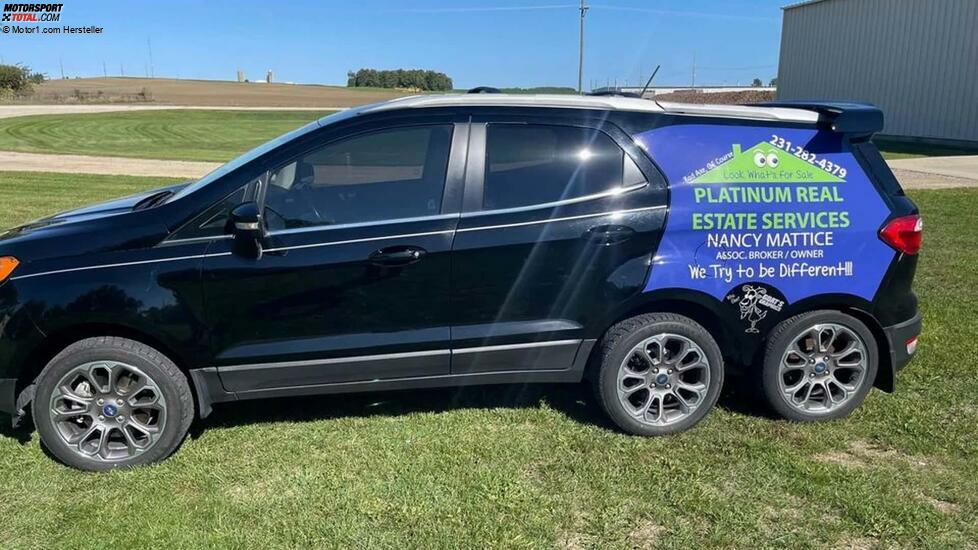 Ford EcoSport com 6 rodas