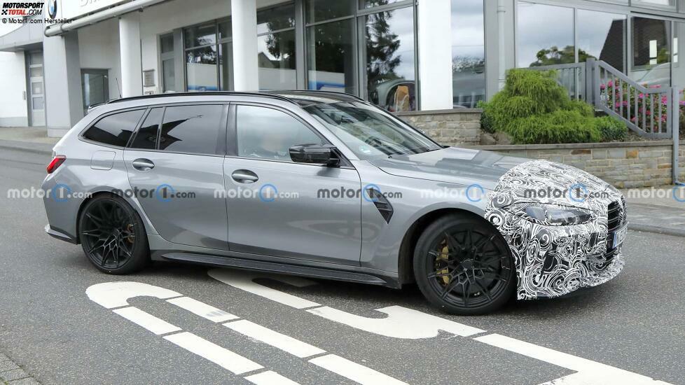 BMW M3 Limousine und Touring LCI Erlkönig