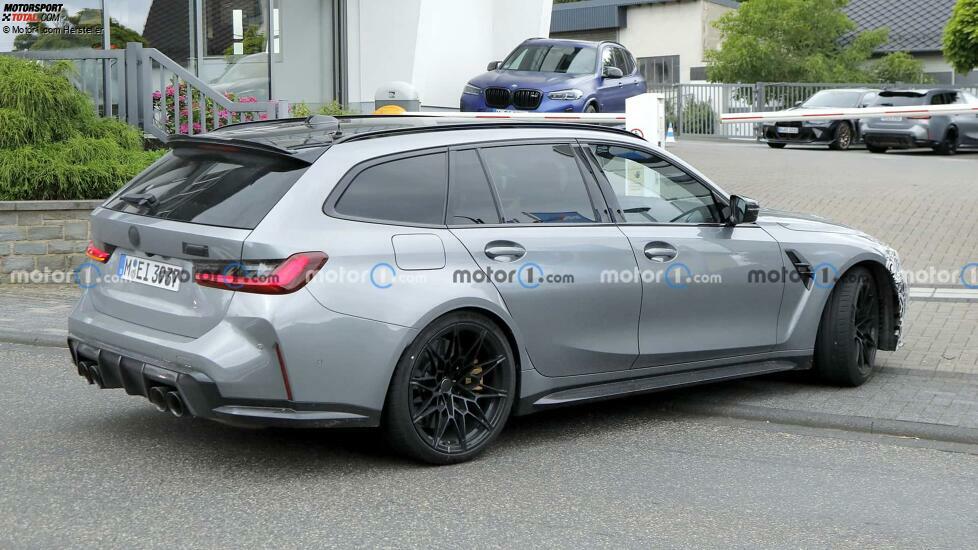 BMW M3 Limousine und Touring LCI Erlkönig