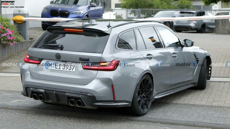 BMW M3 Limousine und Touring LCI Erlkönig