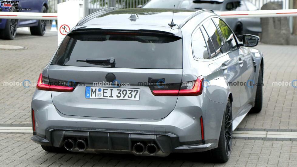 BMW M3 Limousine und Touring LCI Erlkönig