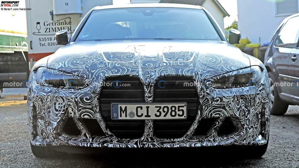 BMW M3 Limousine und Touring LCI Erlkönig