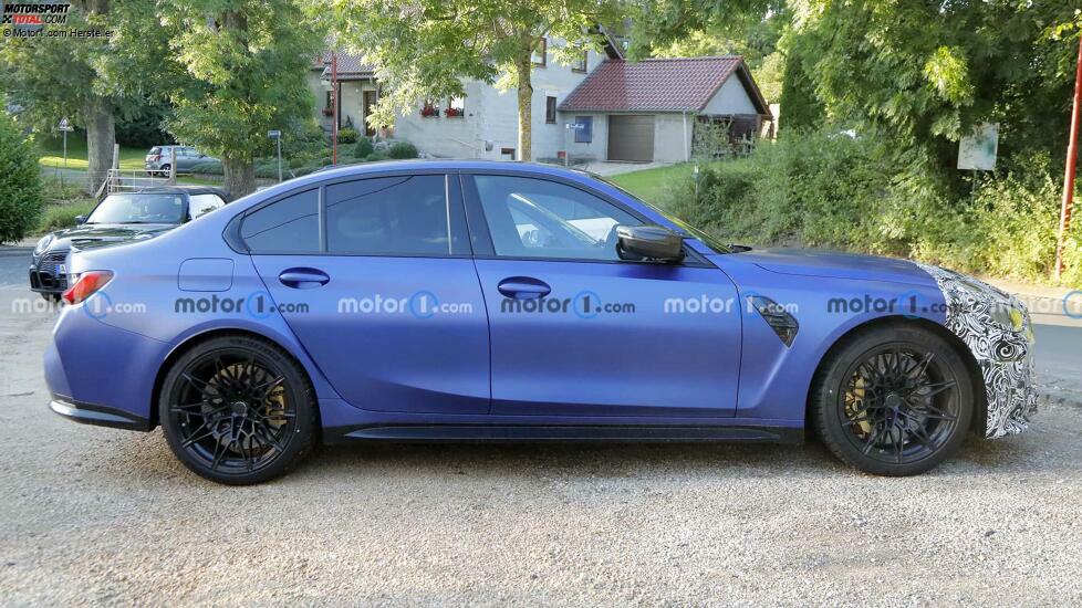BMW M3 Limousine und Touring LCI Erlkönig
