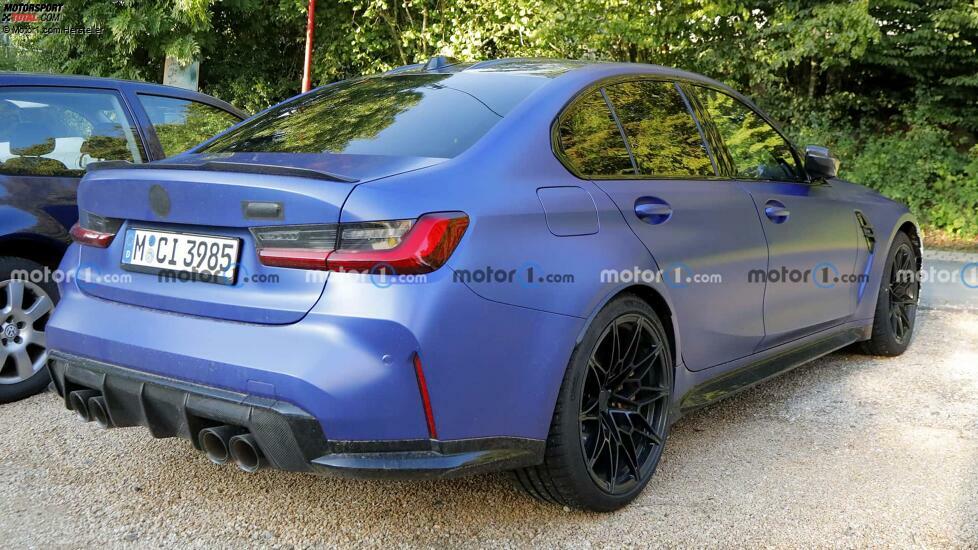 BMW M3 Limousine und Touring LCI Erlkönig