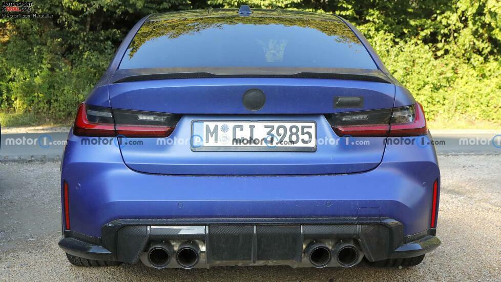 BMW M3 Limousine und Touring LCI Erlkönig