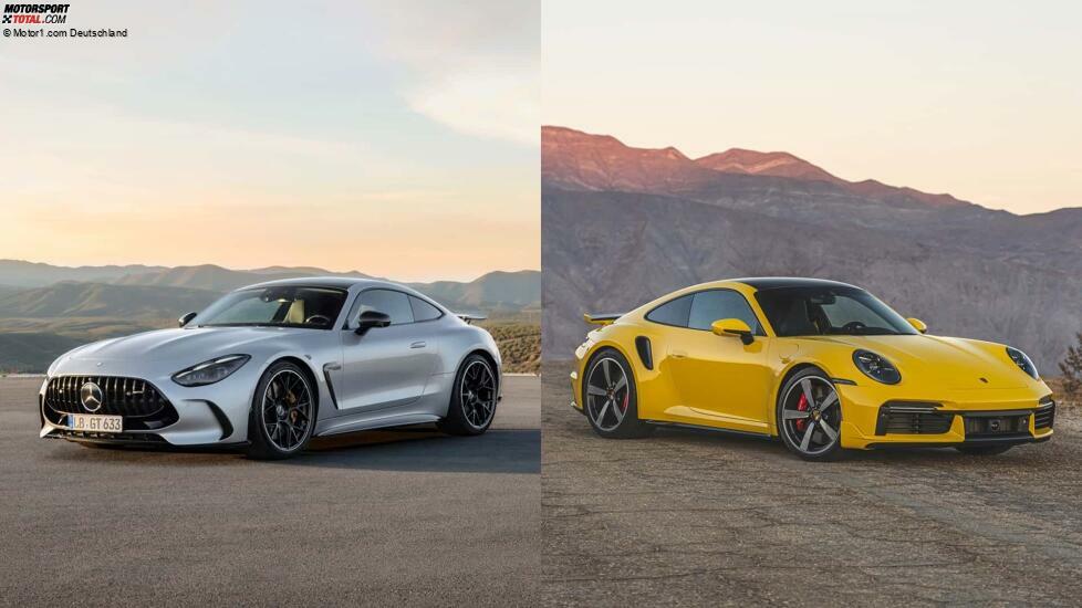 2024 Mercedes-AMG GT Vs Porsche 911 Weight