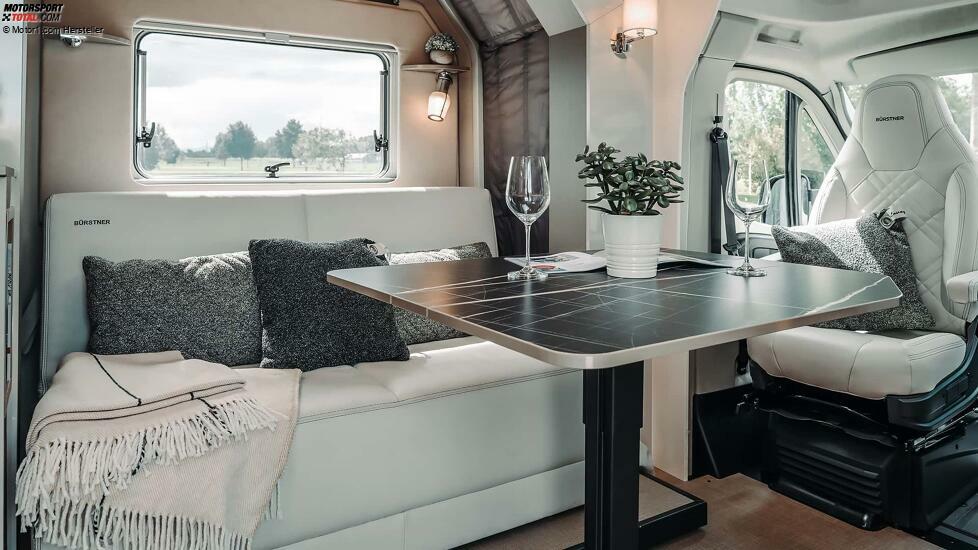 Bürstner Lounge auf dem Caravan Salon Düsseldorf 2023