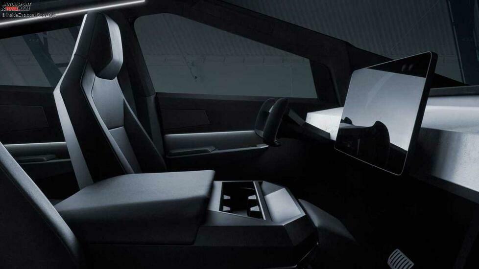 Tesla Cybertruck Innenraum