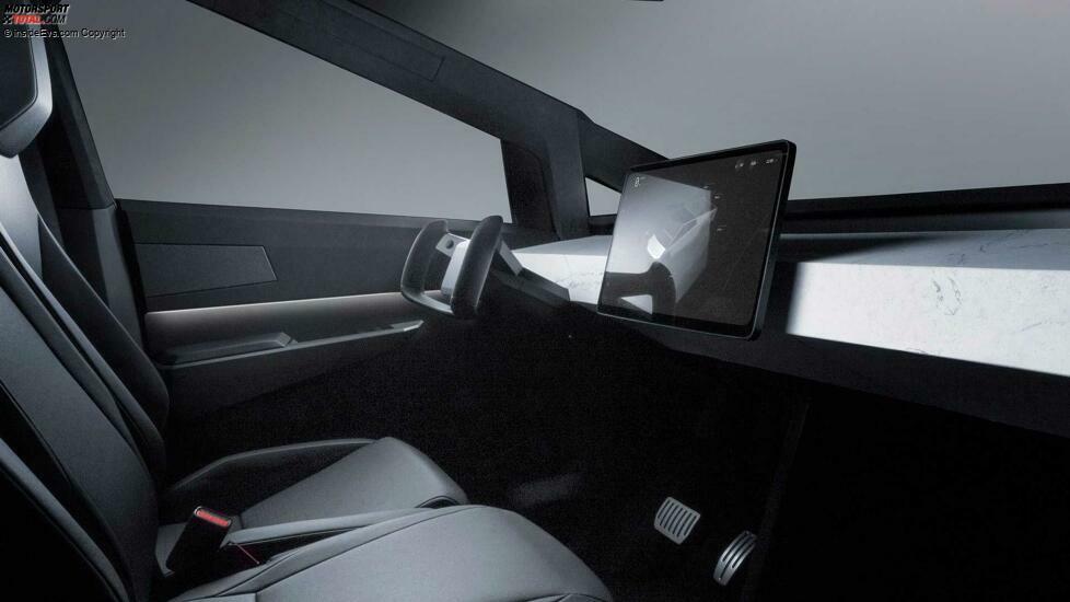 Tesla Cybertruck Innenraum