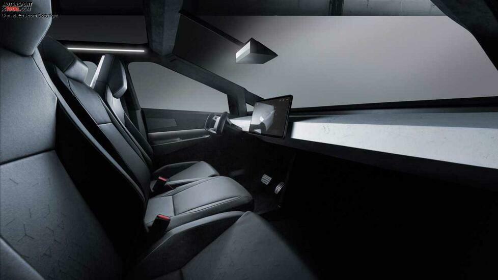 Tesla Cybertruck Innenraum