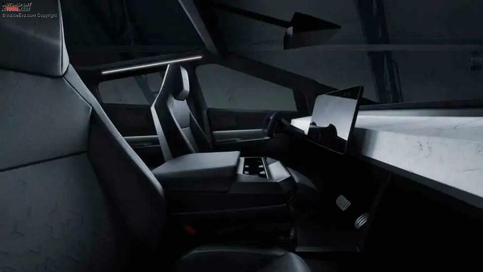 Tesla Cybertruck Innenraum