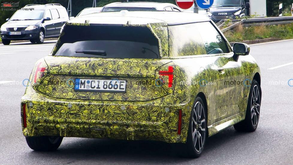 Mini Electric John Cooper Works als Erlkönig