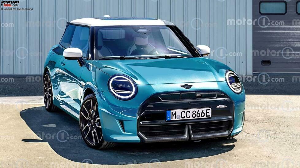 Mini Electric JCW als Rendering