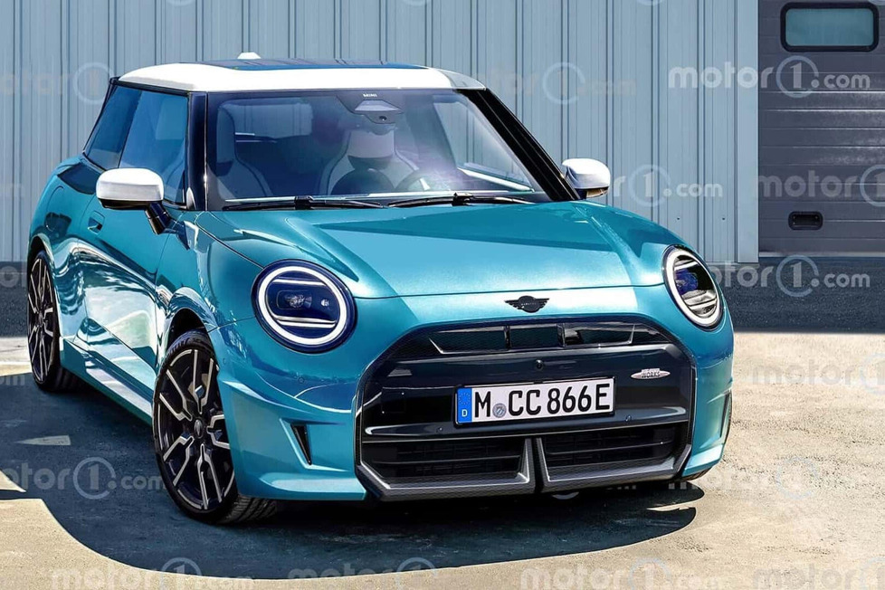 Nach den ersten Erlkönigbildern des elektrischen Mini JCW checken wir, wie der erste richtige E-Hot Hatch der Marke im Serientrimm aussehen könnte
