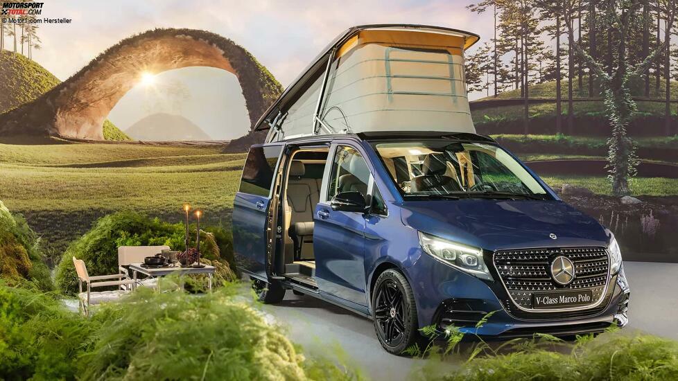 Mercedes V-Klasse Marco Polo (2023) auf dem Caravan Salon Düsseldorf 2023