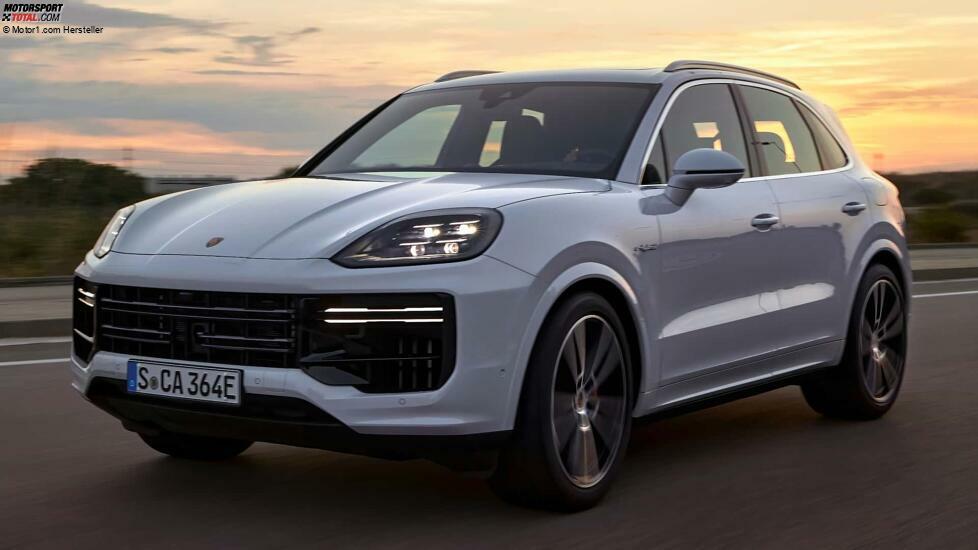 2024 Porsche Cayenne Turbo E-Hybrid Vorderachse 3/4