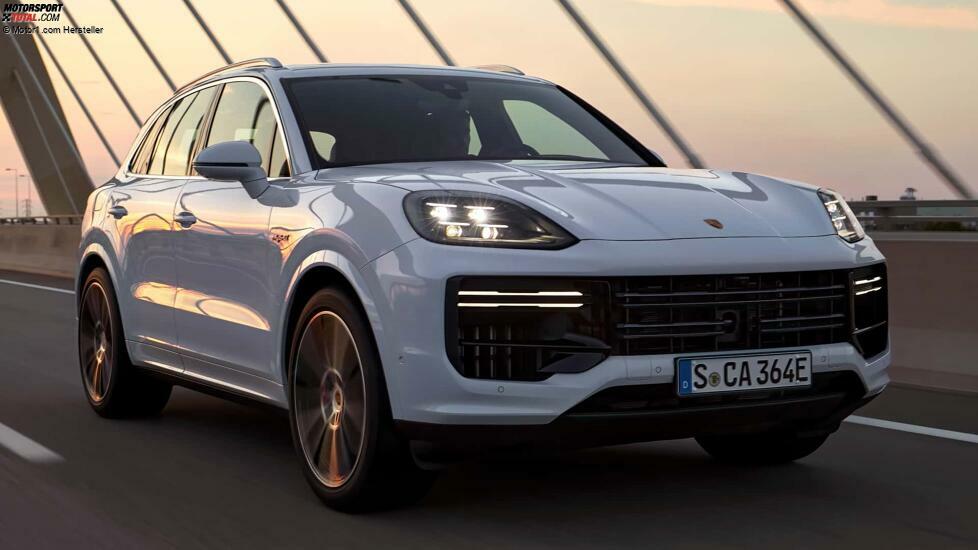 2024 Porsche Cayenne Turbo E-Hybrid Vorderachse 3/4
