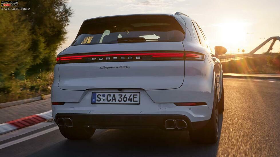 2024 Porsche Cayenne Turbo E-Hybrid Heck