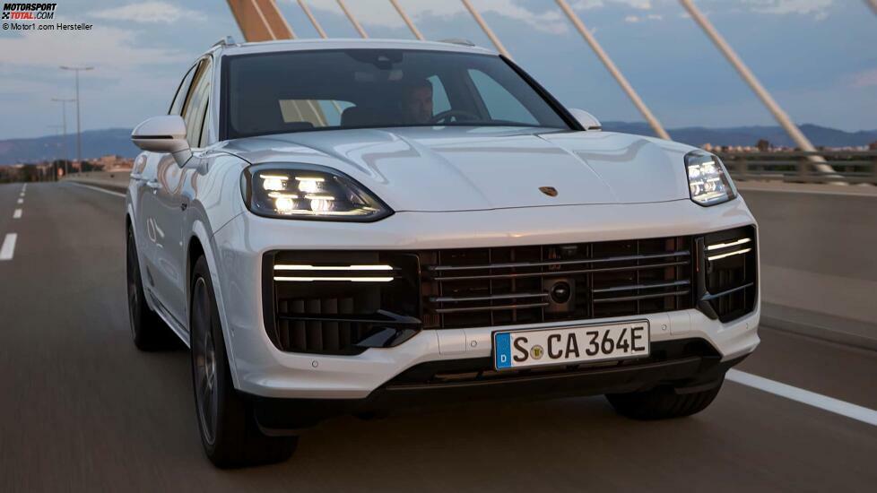 2024 Porsche Cayenne Turbo E-Hybrid Vorderachse 3/4