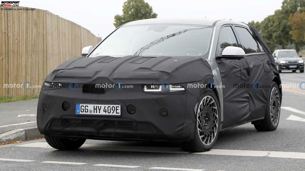 Hyundai Ioniq 5 Facelift auf ersten Erlkönigfotos