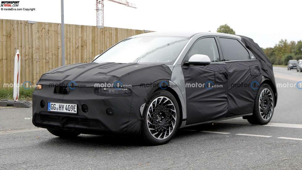 Hyundai Ioniq 5 Facelift auf ersten Erlkönigfotos
