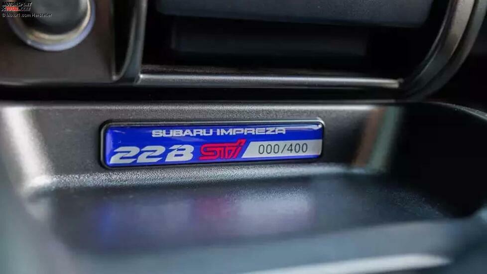 1998 Subaru Impreza STi 22B, früher im Besitz von Colin McRae