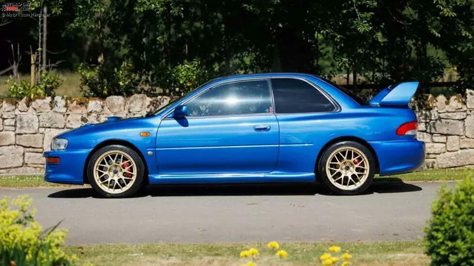 1998 Subaru Impreza STi 22B, früher im Besitz von Colin McRae
