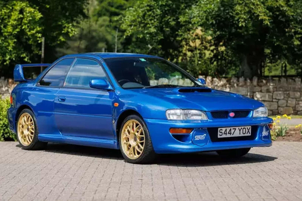 Es ist einer von drei Prototypen des streng limitierten Rally-Spezials: Colin McRae musste das Auto damals tatsächlich von Subaru kaufen