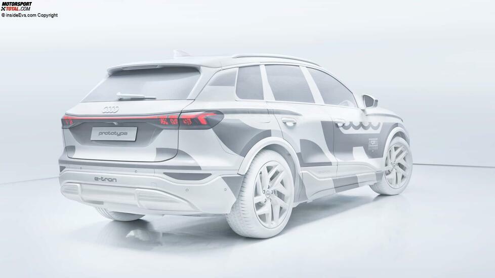 Audi Q6 e-tron: Das Exterieur des Prototypen