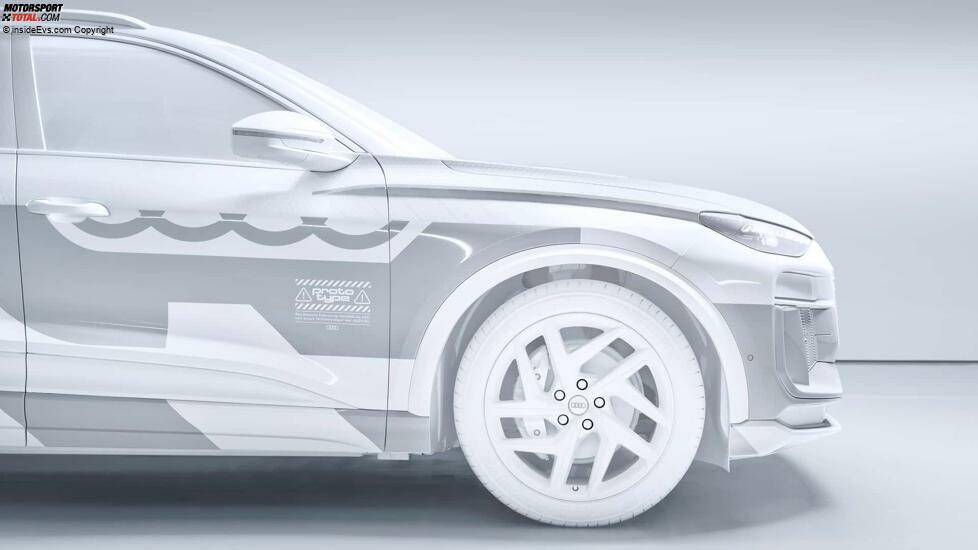 Audi Q6 e-tron: Das Exterieur des Prototypen (Detail)