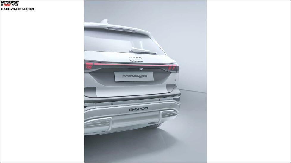 Audi Q6 e-tron: Das Exterieur des Prototypen (Detail)