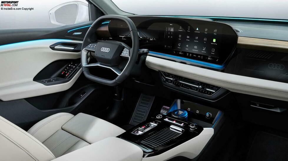 Audi Q6 e-tron: Das Cockpit (Detail)