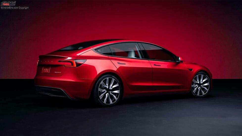 Tesla Model 3 Facelift: Das Exterieur