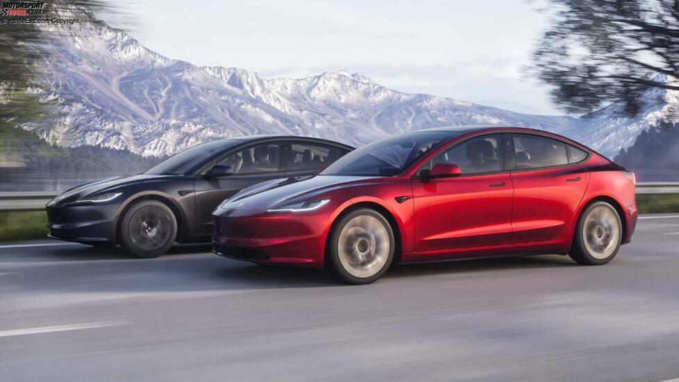 Tesla Model 3 Facelift: Das Exterieur