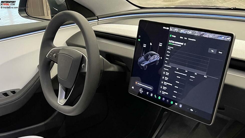 Tesla Model 3 Facelift: Das Interieur