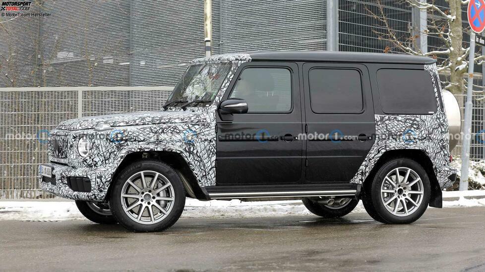 Mercedes G-Klasse Facelift neue Erlkönigbilder (Dezember 2022)