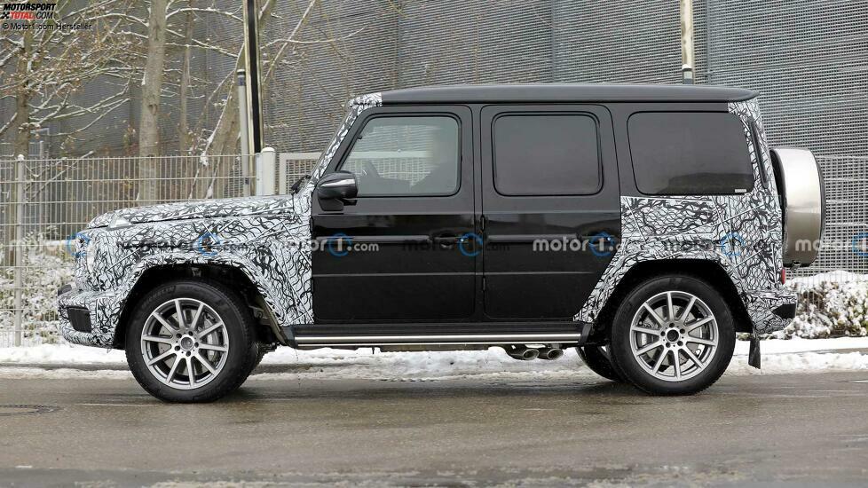 Mercedes G-Klasse Facelift neue Erlkönigbilder (Dezember 2022)