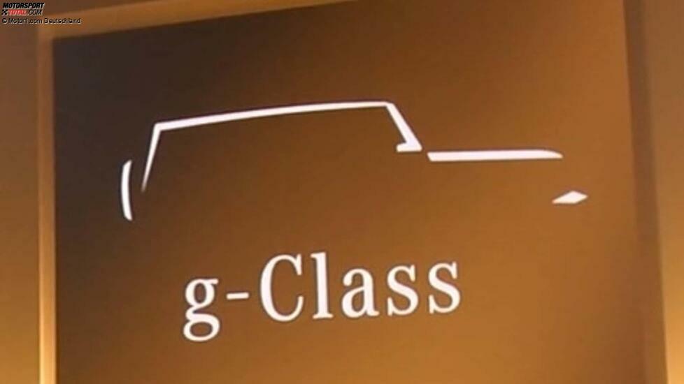 Smaller Mercedes G-Class teaser