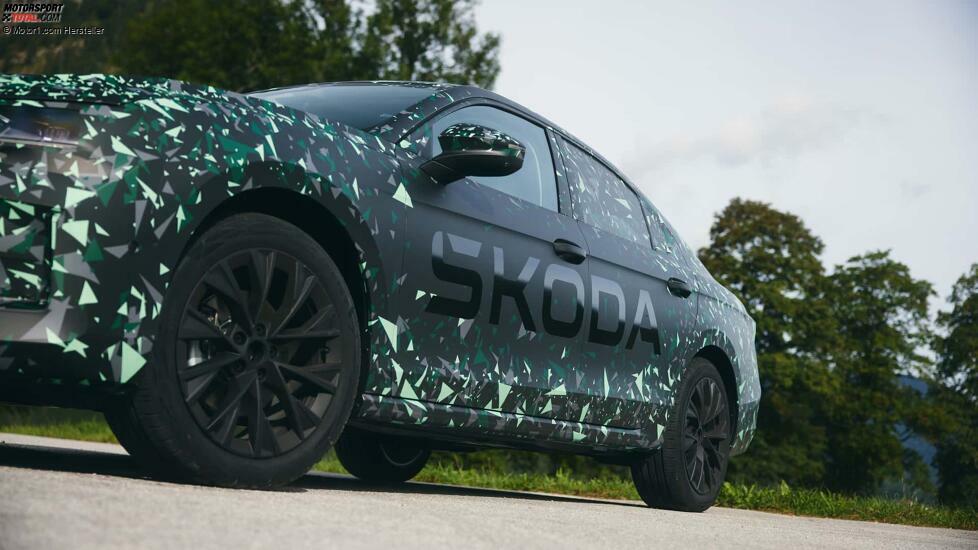 Skoda Superb Limousine Teaser (2024)