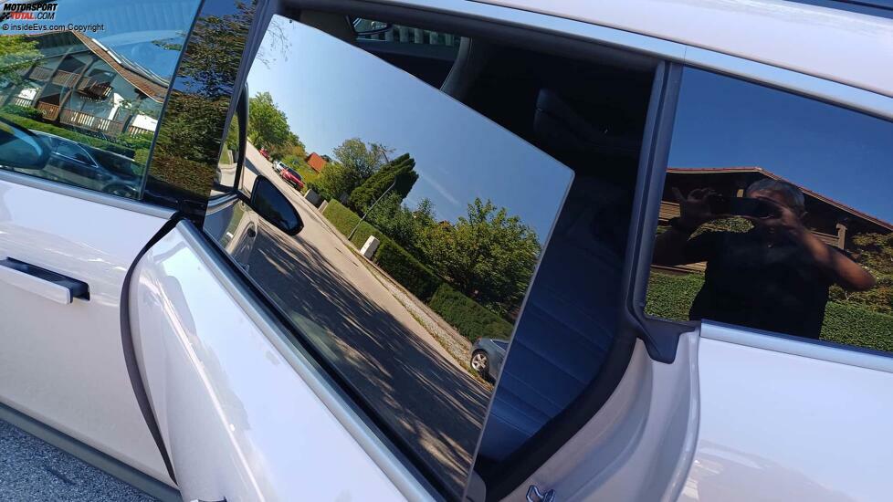 Nio ET5 Touring: Rahmenlose Fenster hinten