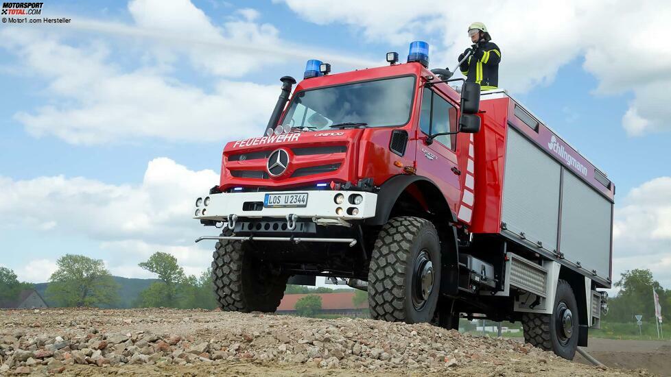 Mercedes-Benz Special Trucks auf der FIREmobil 2023
