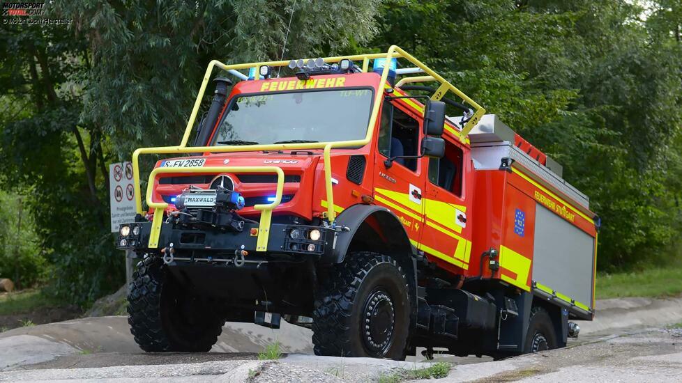 Mercedes-Benz Special Trucks auf der FIREmobil 2023