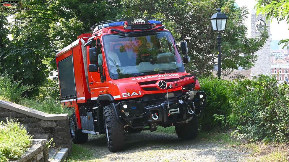 Mercedes-Benz Special Trucks auf der FIREmobil 2023