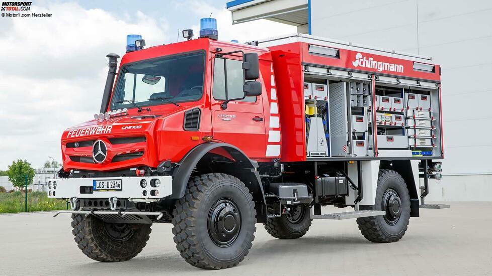 Mercedes-Benz Special Trucks auf der FIREmobil 2023