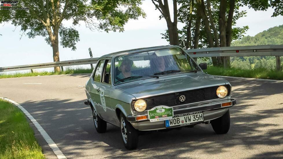 Sachsen Classic 2023 im VW Derby (1977)