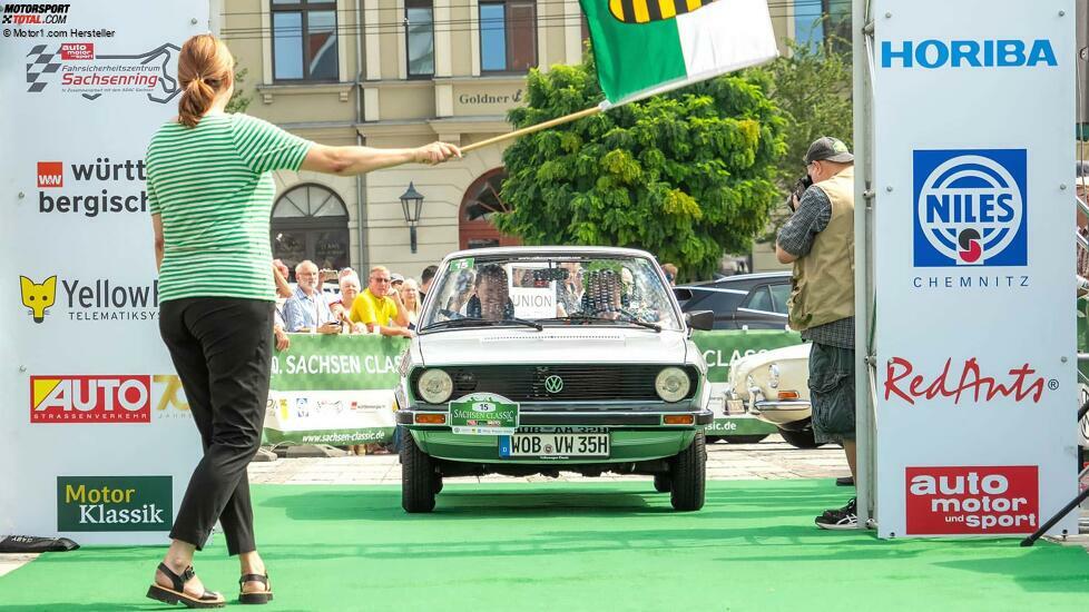 Sachsen Classic 2023 im VW Derby (1977)